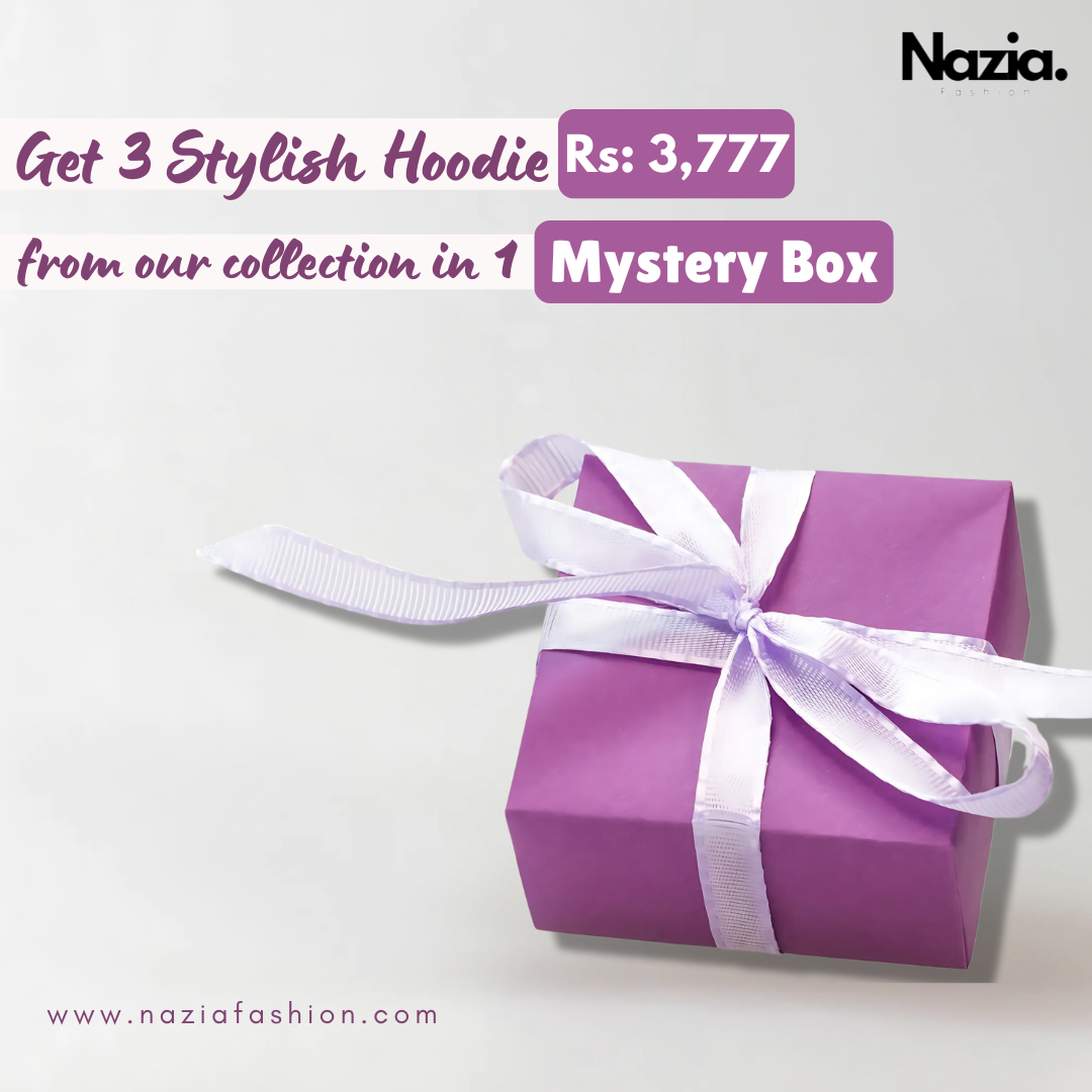 Get 3 Stylish Hoodies From Our Collection in 1 Mystery Bag